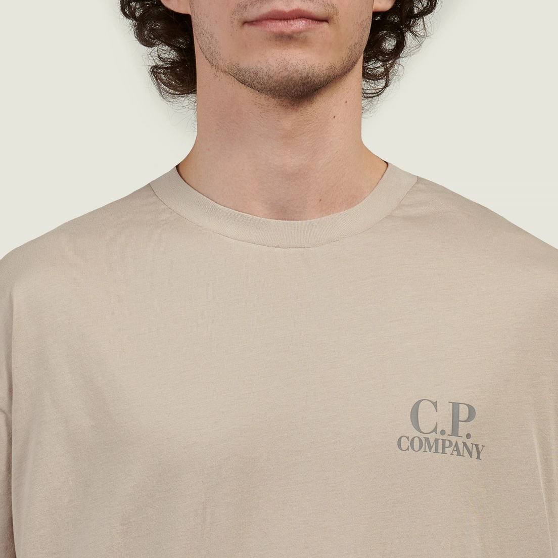 C.P. Company Мужская футболка 30/1 Jersey Logo Comfort