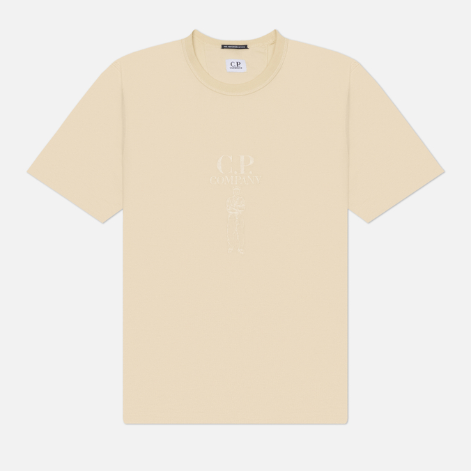 Мужская футболка C.P. Company Mercerized Jersey 30/2 Twisted Logo