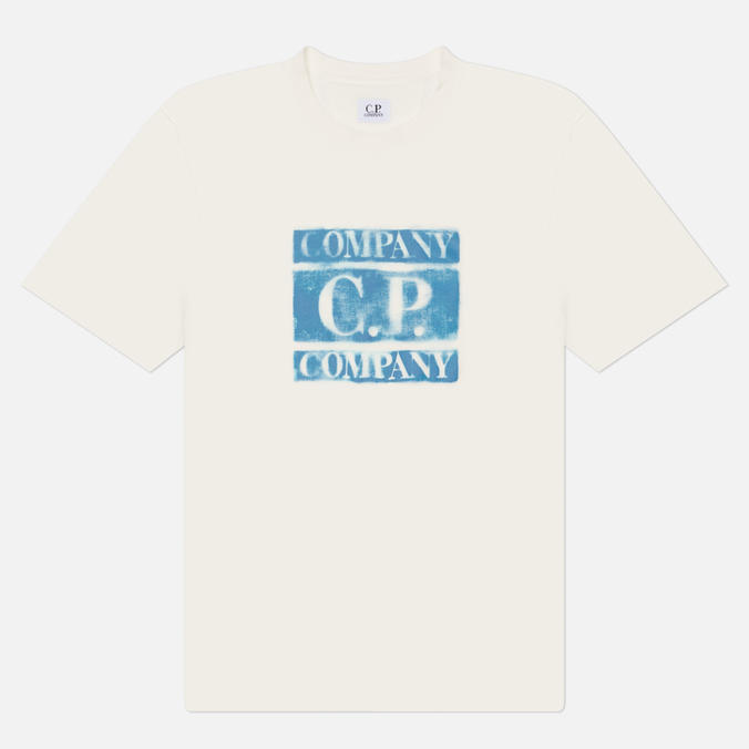 Мужская футболка C.P. Company 30/1 Jersey Logo Regular