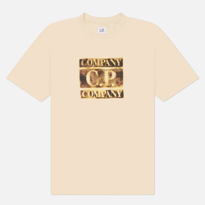 Мужская футболка C.P. Company 30/1 Jersey Logo Regular