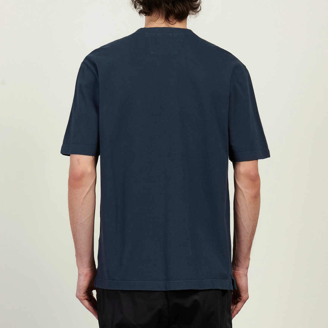 C.P. Company Мужская футболка 24/1 Piquet Pigment Dyed