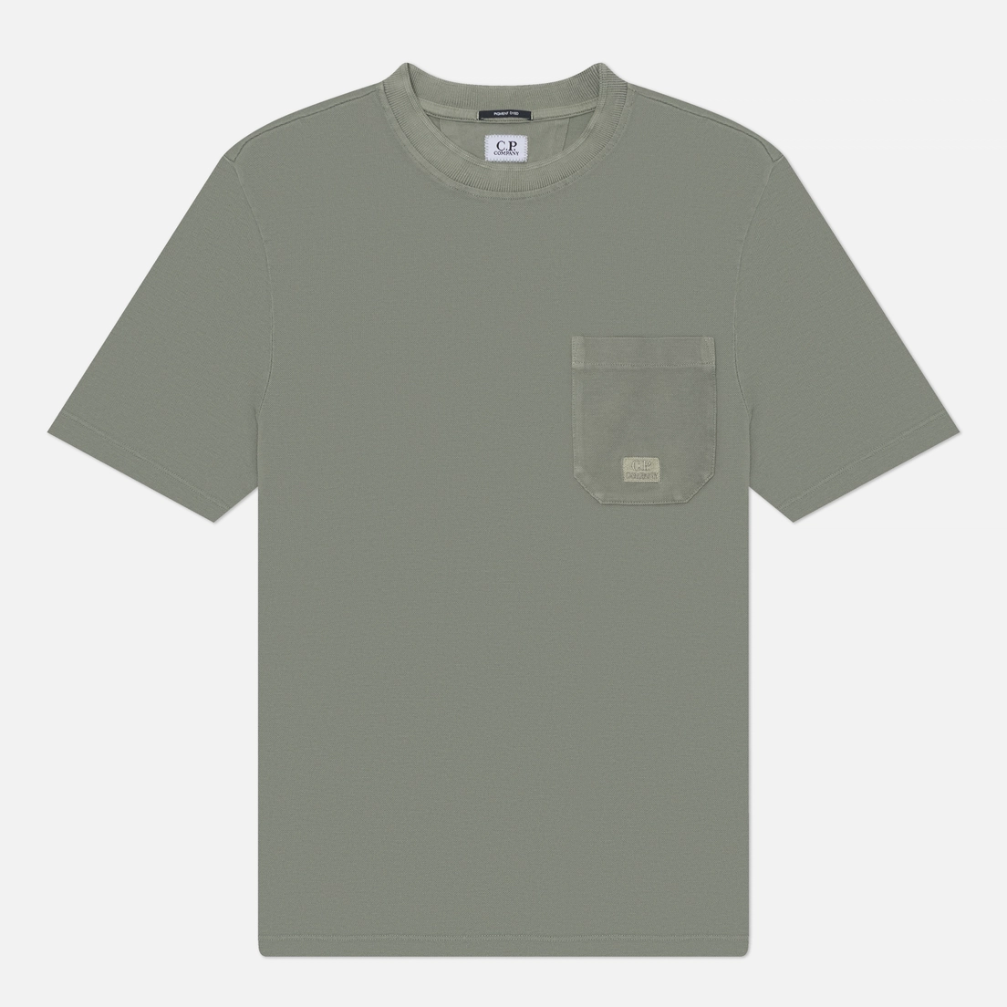 C.P. Company Мужская футболка 24/1 Piquet Pigment Dyed