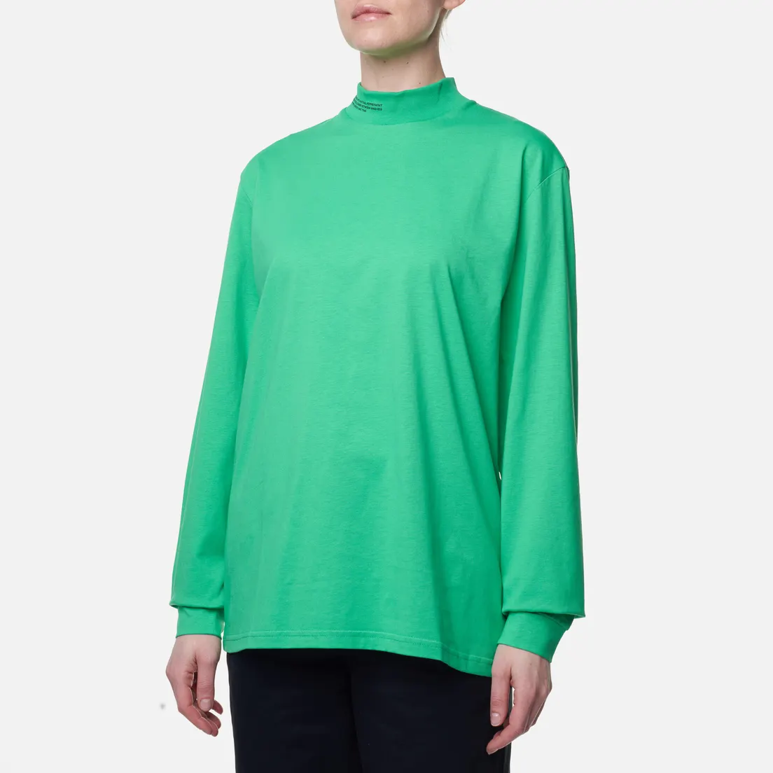 PANGAIA Женский лонгслив Organic Cotton High Neck