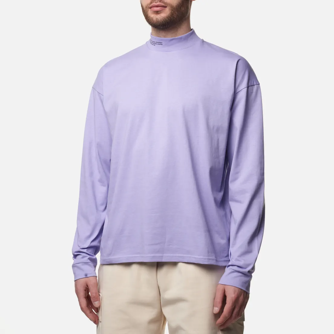 PANGAIA Мужской лонгслив Organic Cotton High Neck