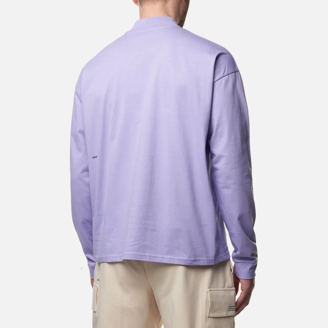 PANGAIA Мужской лонгслив Organic Cotton High Neck