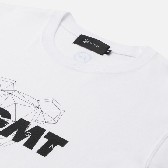 Мужская футболка Medicom Toy x fragmentdesign 2020 Spray Logo White
