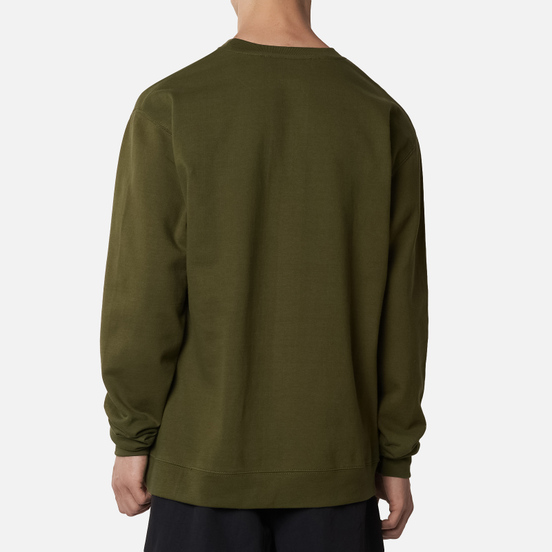 Мужская толстовка Alltimers Big Face Crew Army Green