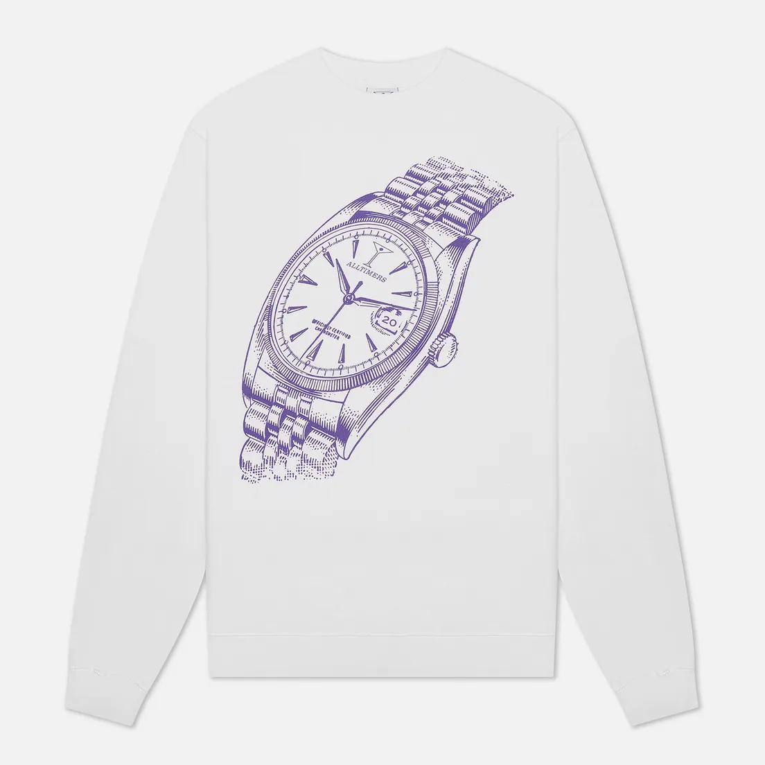 Alltimers Мужская толстовка Big Face Crew