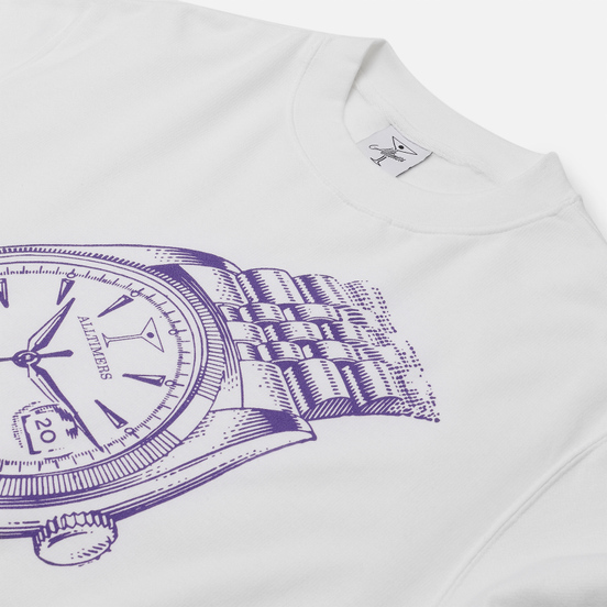 Мужская толстовка Alltimers Big Face Crew White