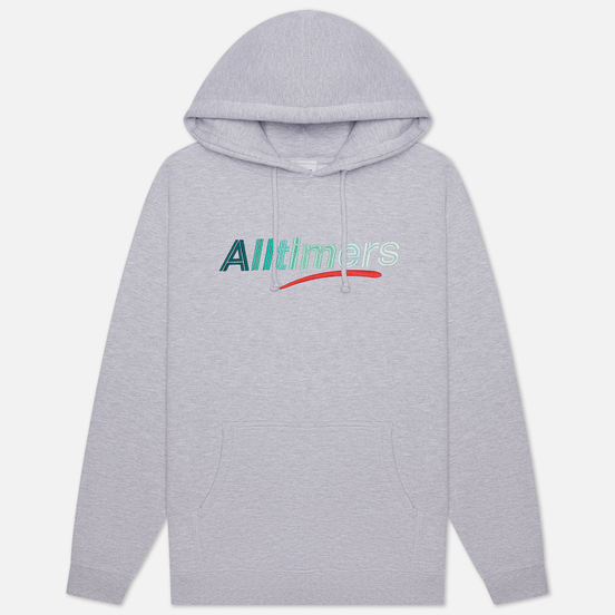 Мужская толстовка Alltimers Big Fader Hoodie Heather Grey