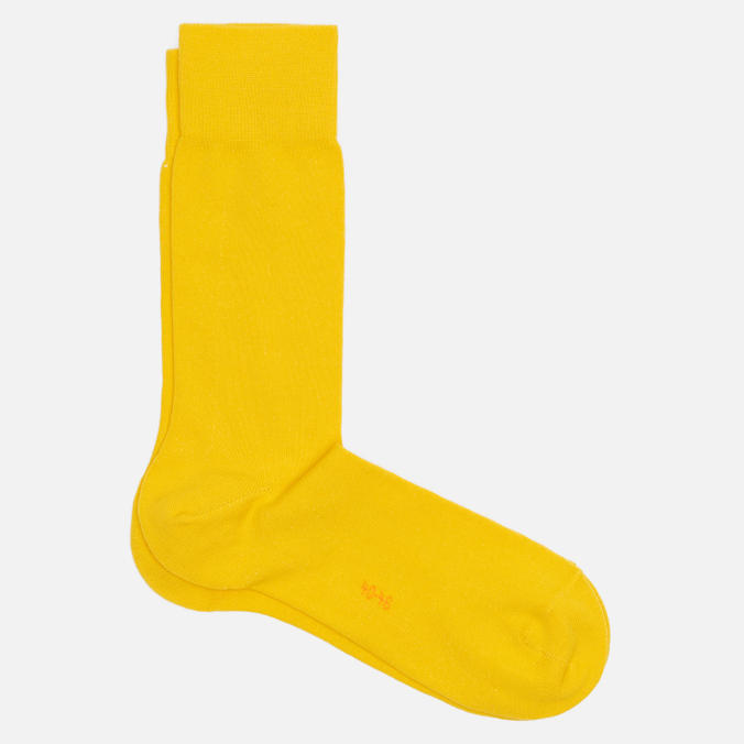 Носки Burlington, цвет жёлтый, размер 40-46