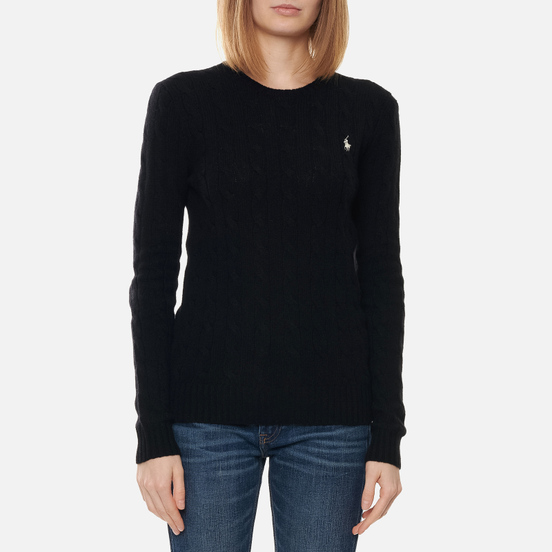Женский свитер Polo Ralph Lauren Julianna Classic Crew Neck Black