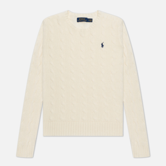 Женский свитер Polo Ralph Lauren Julianna Classic Crew Neck Cream