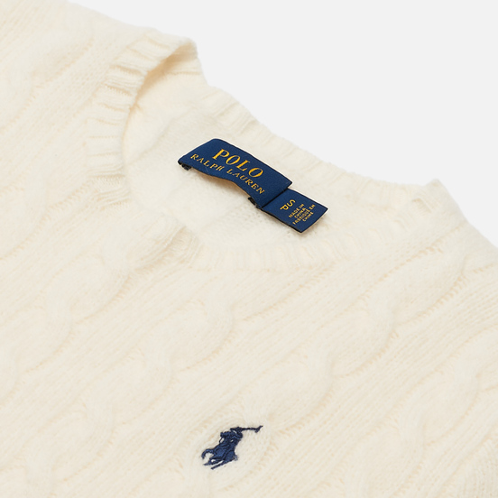 Женский свитер Polo Ralph Lauren Julianna Classic Crew Neck Cream