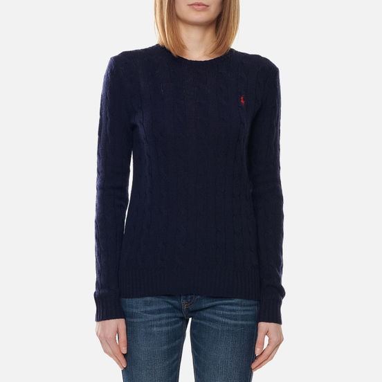 Женский свитер Polo Ralph Lauren Julianna Classic Crew Neck Hunter Navy