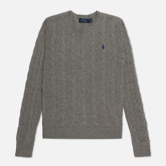 Женский свитер Polo Ralph Lauren Julianna Classic Crew Neck Fawn Grey Heather
