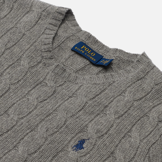Женский свитер Polo Ralph Lauren Julianna Classic Crew Neck Fawn Grey Heather