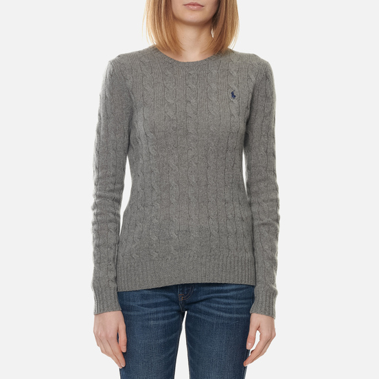Женский свитер Polo Ralph Lauren Julianna Classic Crew Neck Fawn Grey Heather