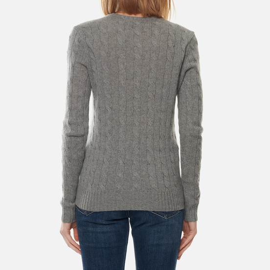 Женский свитер Polo Ralph Lauren Julianna Classic Crew Neck Fawn Grey Heather