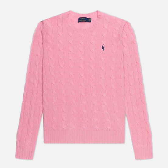 Женский свитер Polo Ralph Lauren Julianna Classic Crew Neck Course Pink