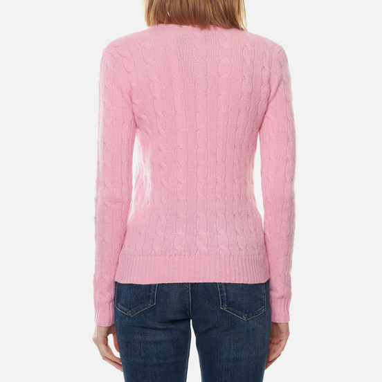 Женский свитер Polo Ralph Lauren Julianna Classic Crew Neck Course Pink