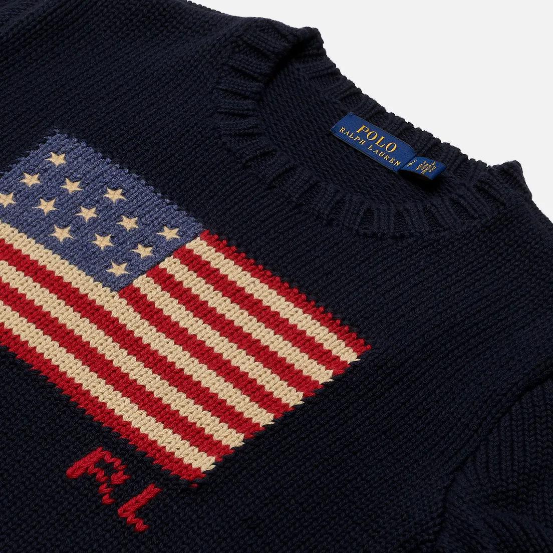 Polo Ralph Lauren Женский свитер Cotton Flag