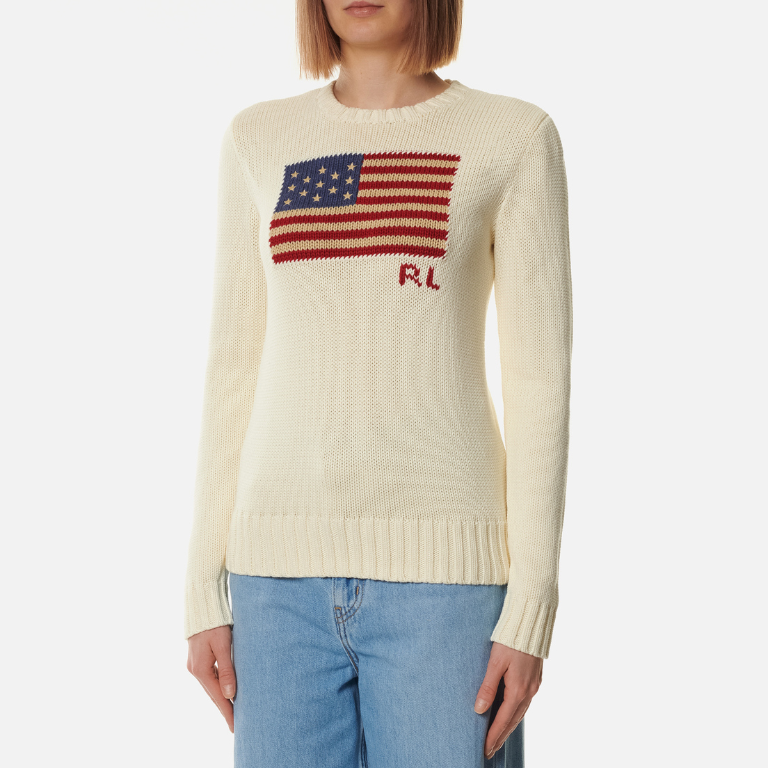 Polo Ralph Lauren Женский свитер Cotton Flag