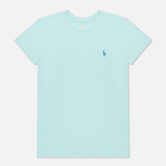 Женская футболка Polo Ralph Lauren Embroidered Logo 30/1 Cotton Jersey Parakeet