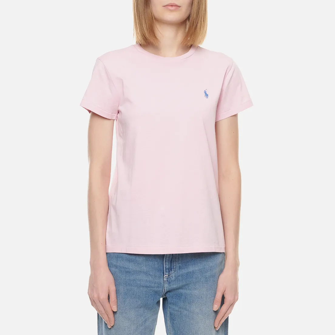 Polo Ralph Lauren Женская футболка Embroidered Logo 30/1 Cotton Jersey