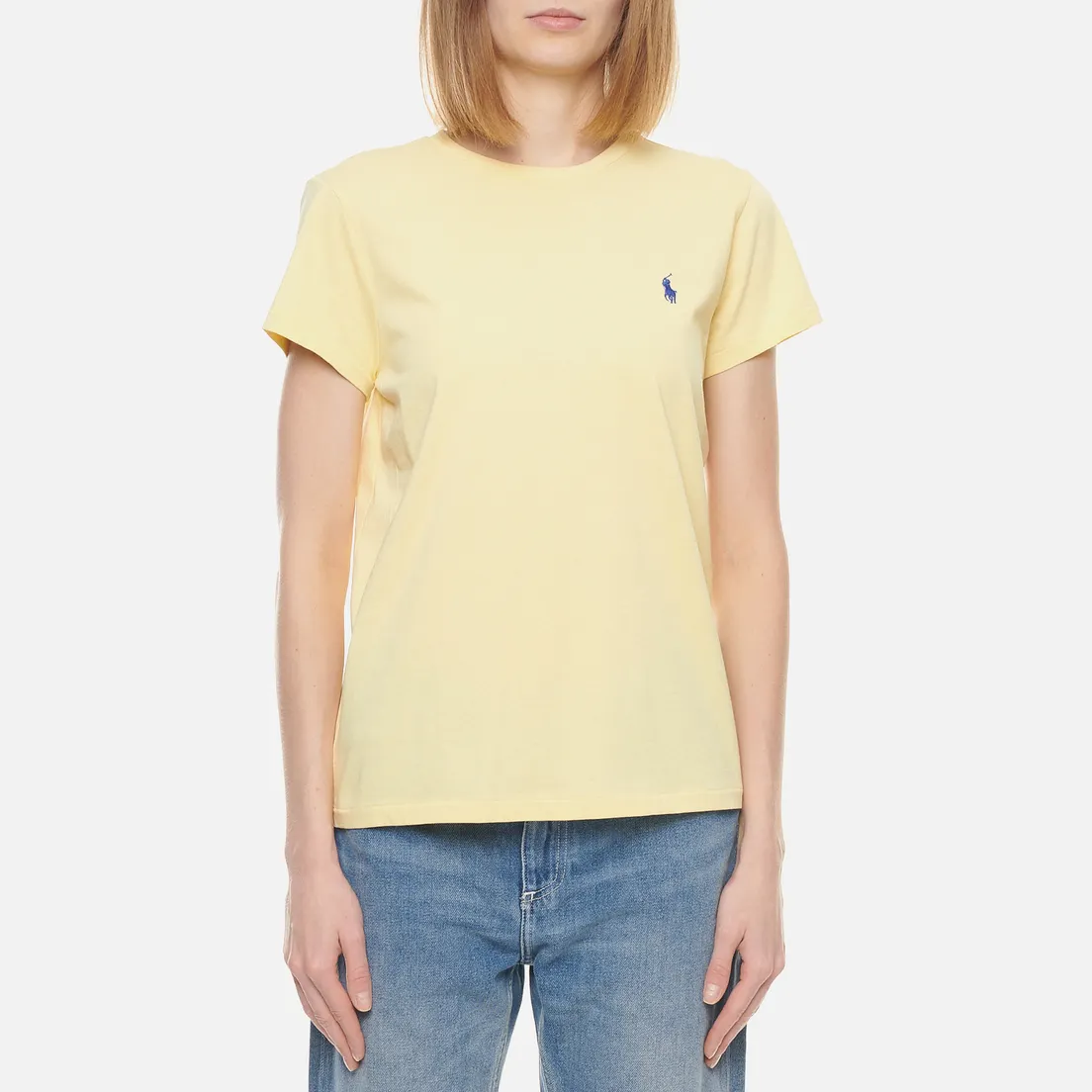 Polo Ralph Lauren Женская футболка Embroidered Logo 30/1 Cotton Jersey