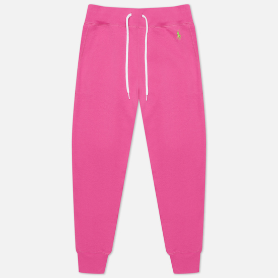 Женские брюки Polo Ralph Lauren Polo Pony Mini Logo Ankle Featherweight Fleece Peony