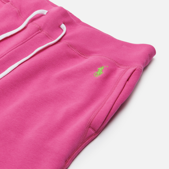 Женские брюки Polo Ralph Lauren Polo Pony Mini Logo Ankle Featherweight Fleece Peony