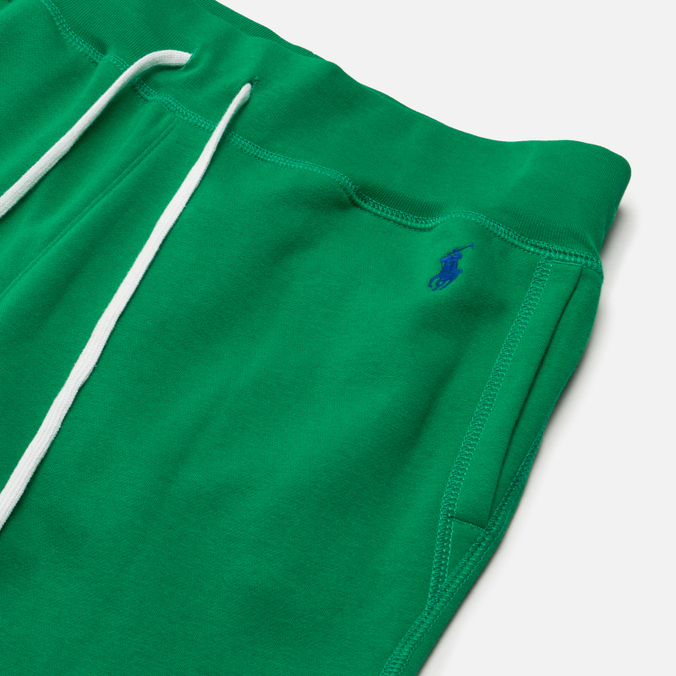 Женские брюки Polo Ralph Lauren, цвет зелёный, размер S 211-780215-016 Polo Pony Mini Logo Ankle Featherweight Fleece - фото 2