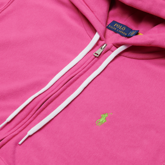 Женская толстовка Polo Ralph Lauren Featherweight Fleece Zip Hoodie Peony