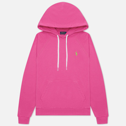 Женская толстовка Polo Ralph Lauren Polo Pony Mini Logo Hoodie Featherweight Fleece Peony