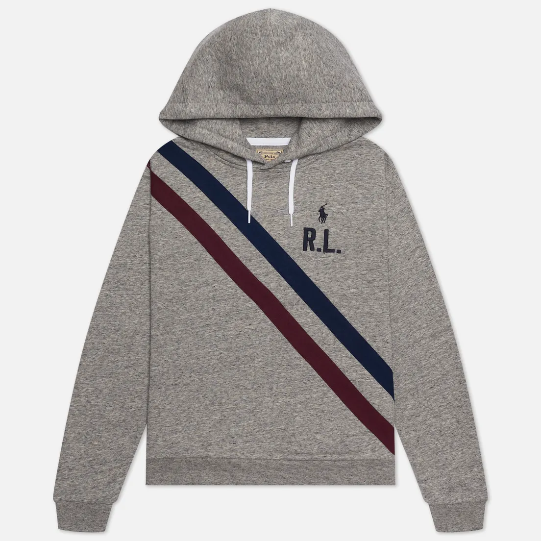 Polo Ralph Lauren Женская толстовка Two Stripe R.L. Hoodie Featherweight Fleece