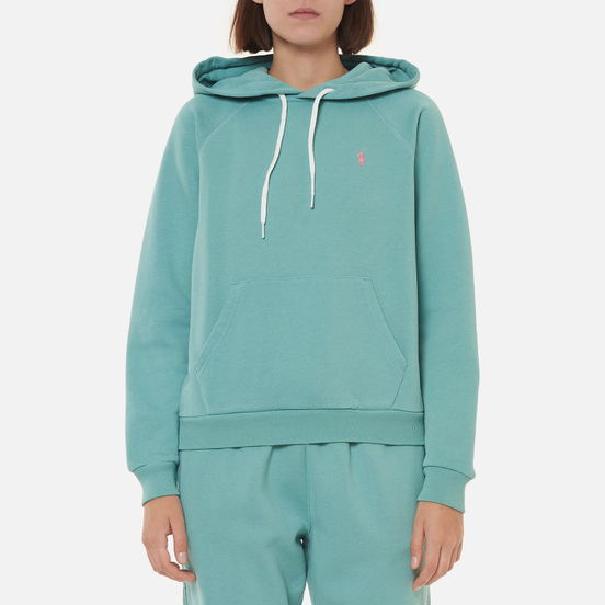 Женская толстовка Polo Ralph Lauren Polo Pony Mini Logo Hoodie Tiki Green