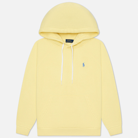 Женская толстовка Polo Ralph Lauren Polo Pony Mini Logo Hoodie цвет жёлтый размер XS 7910₽