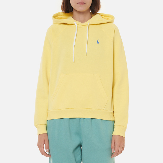 Женская толстовка Polo Ralph Lauren Polo Pony Mini Logo Hoodie Bristol Yellow