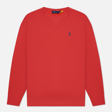 Женская толстовка Polo Ralph Lauren Embroidered Pony Crew Neck цвет красный размер S 7140₽