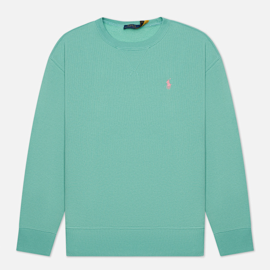 Женская толстовка Polo Ralph Lauren Embroidered Pony Crew Neck Tiki Green