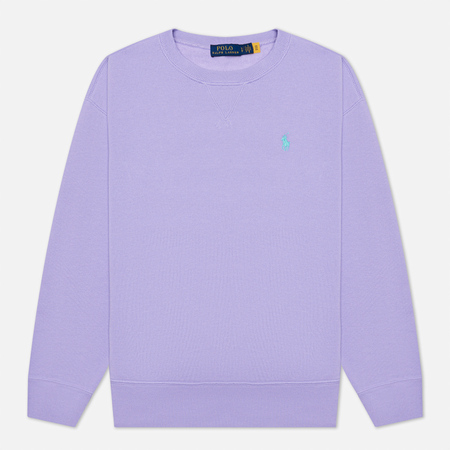 Женская толстовка Polo Ralph Lauren Embroidered Pony Crew Neck цвет фиолетовый размер L 7140₽