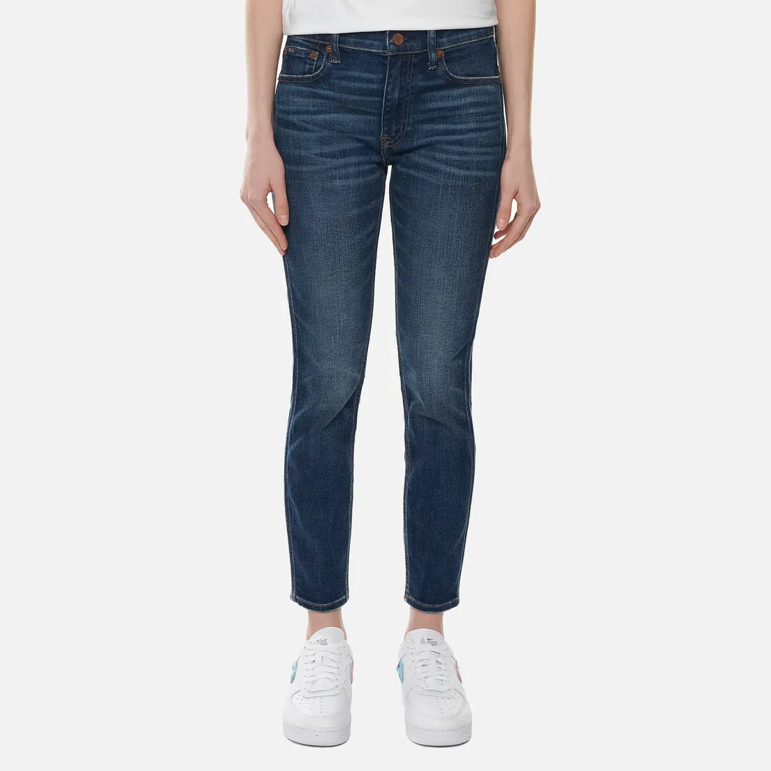 Polo Ralph Lauren Женские джинсы Tompkins Skinny Crop NW Rosaleen Wash