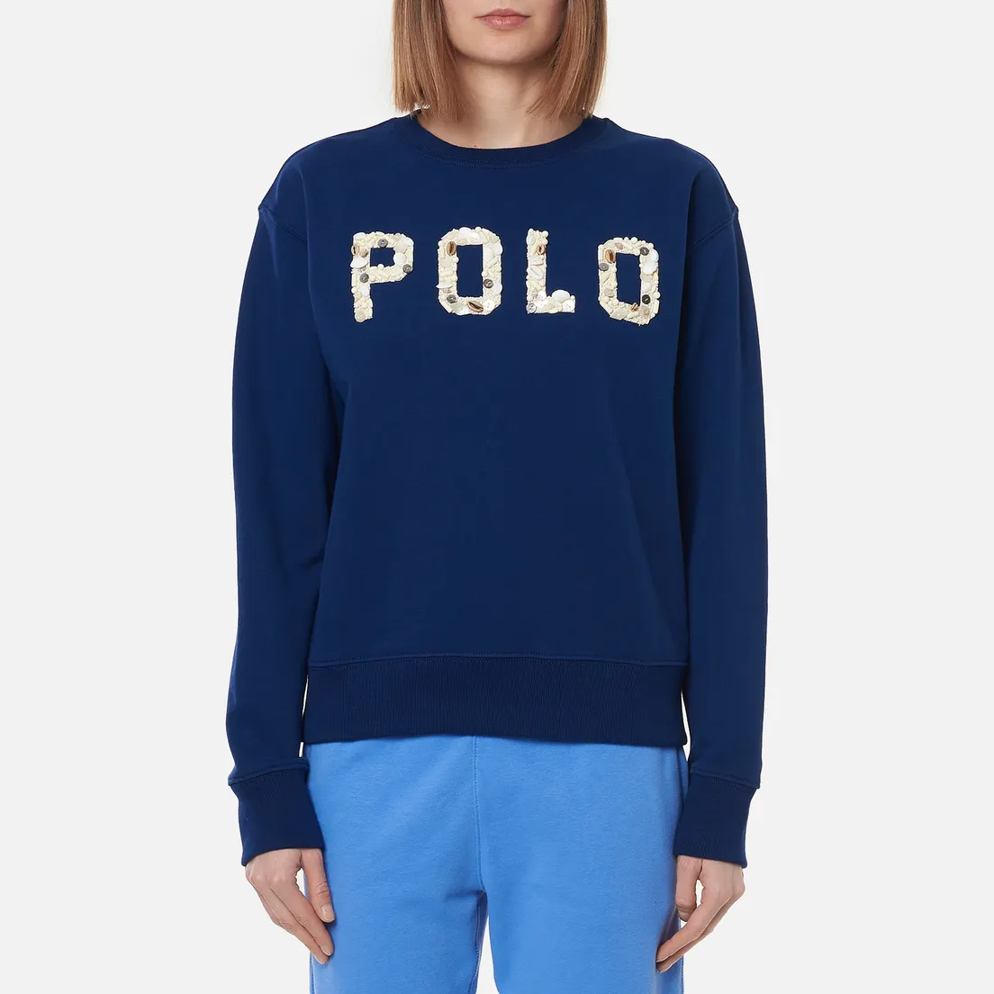 Polo Ralph Lauren Женская толстовка Seashell Logo Featherweight Fleece