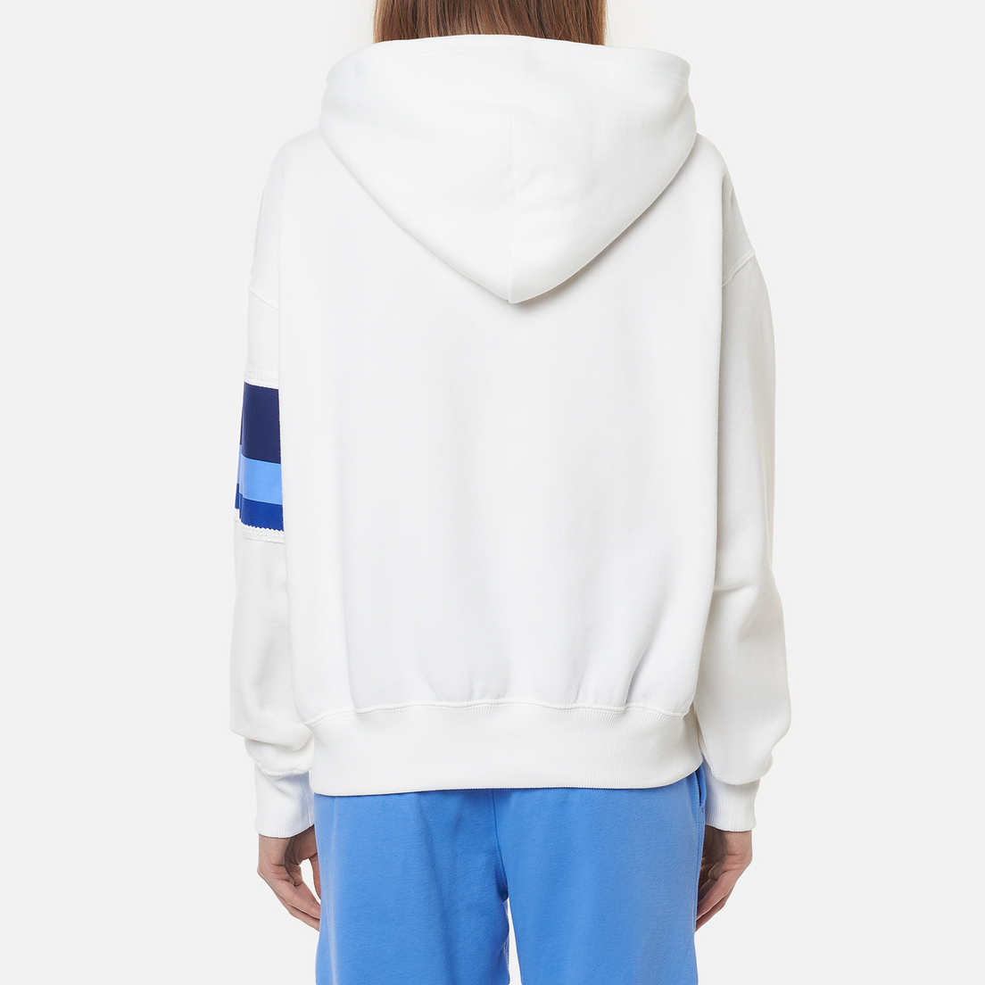 Polo Ralph Lauren Женская толстовка Striped-Trim Lightweight Seasonal Fleece Hoodie