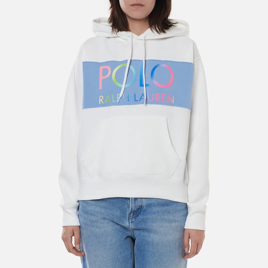 Polo Ralph Lauren Женская толстовка Ombre Logo Fleece Panel Hoodie