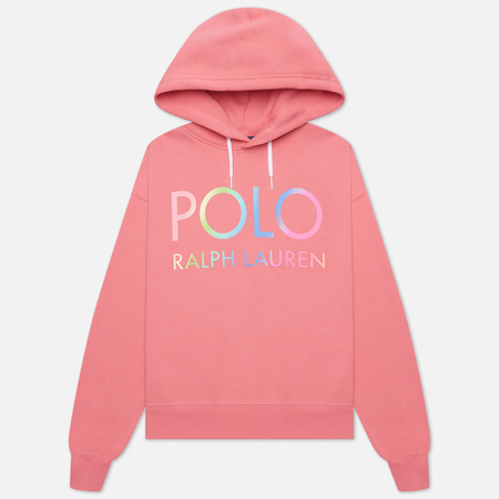 Женская толстовка Polo Ralph Lauren Ombre Logo Fleece Hoodie цвет розовый размер M 6750₽