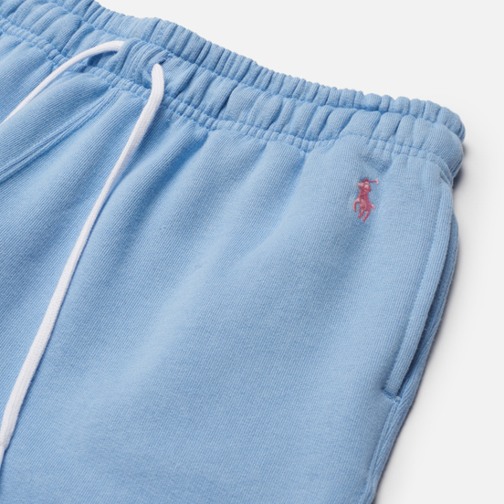 Женские брюки Polo Ralph Lauren Ombre Logo Fleece Chambray Blue