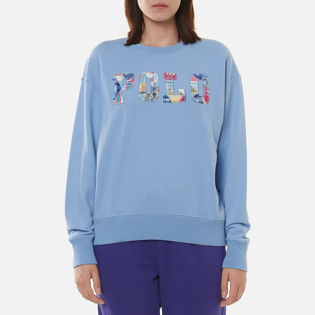 Polo Ralph Lauren Женская толстовка Patchwork Logo Loopback Fleece