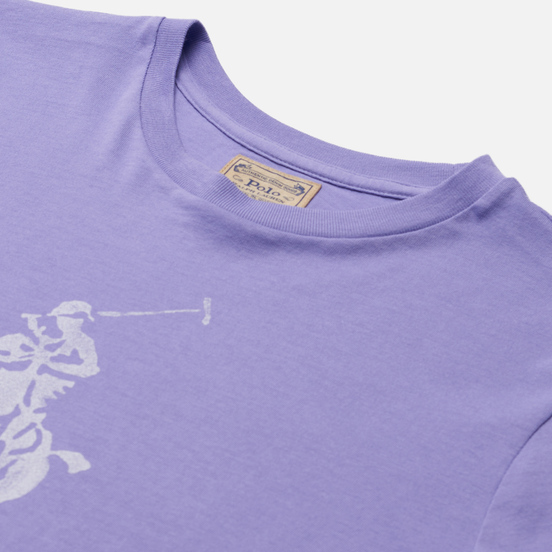Женская футболка Polo Ralph Lauren Signature Big Pony Hyacinth